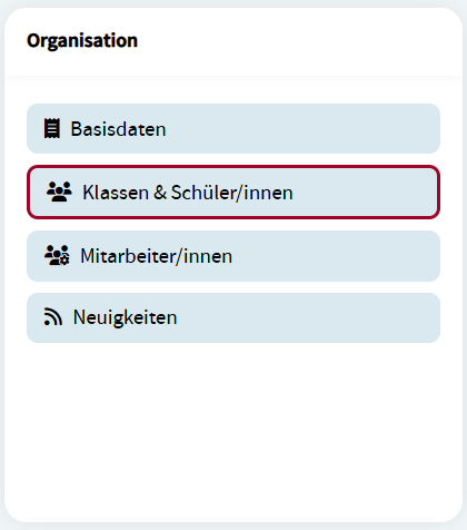 Klassen & Schüler/innen